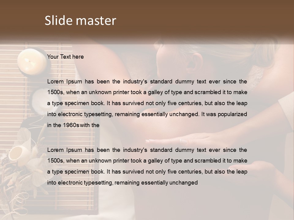 Cooling Electric Part PowerPoint Template