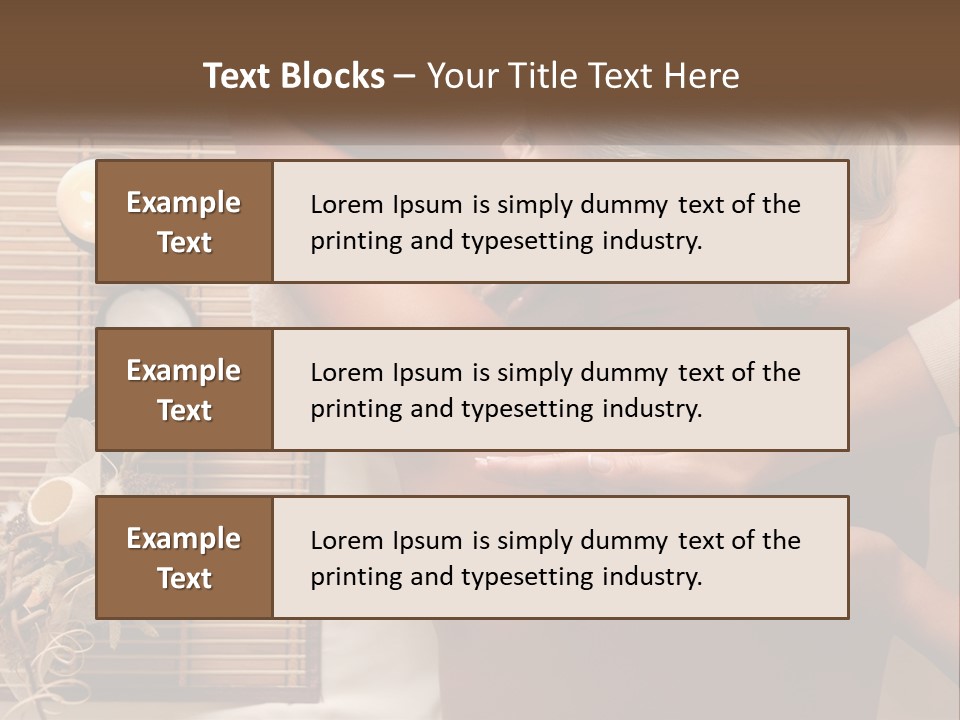 Cooling Electric Part PowerPoint Template