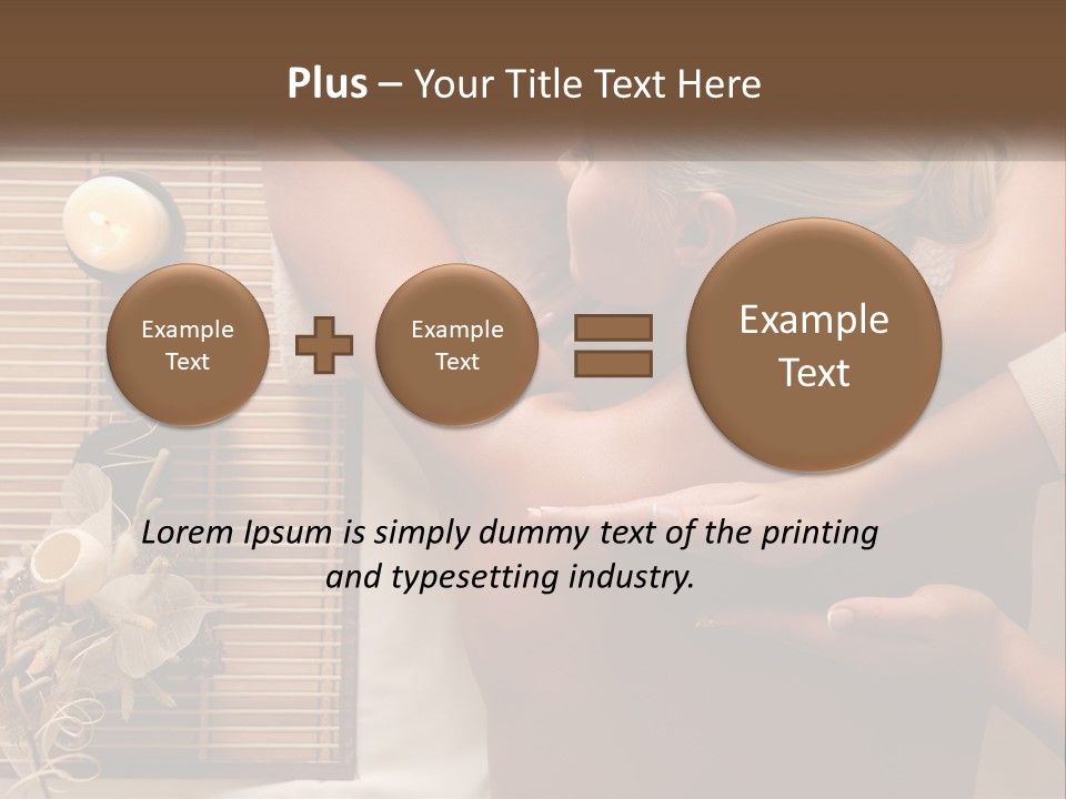 Cooling Electric Part PowerPoint Template