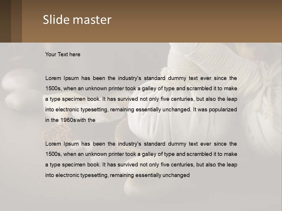 Remote Industry Home PowerPoint Template