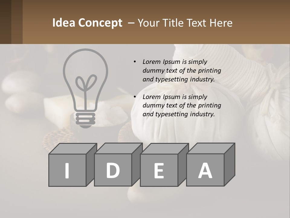 Remote Industry Home PowerPoint Template