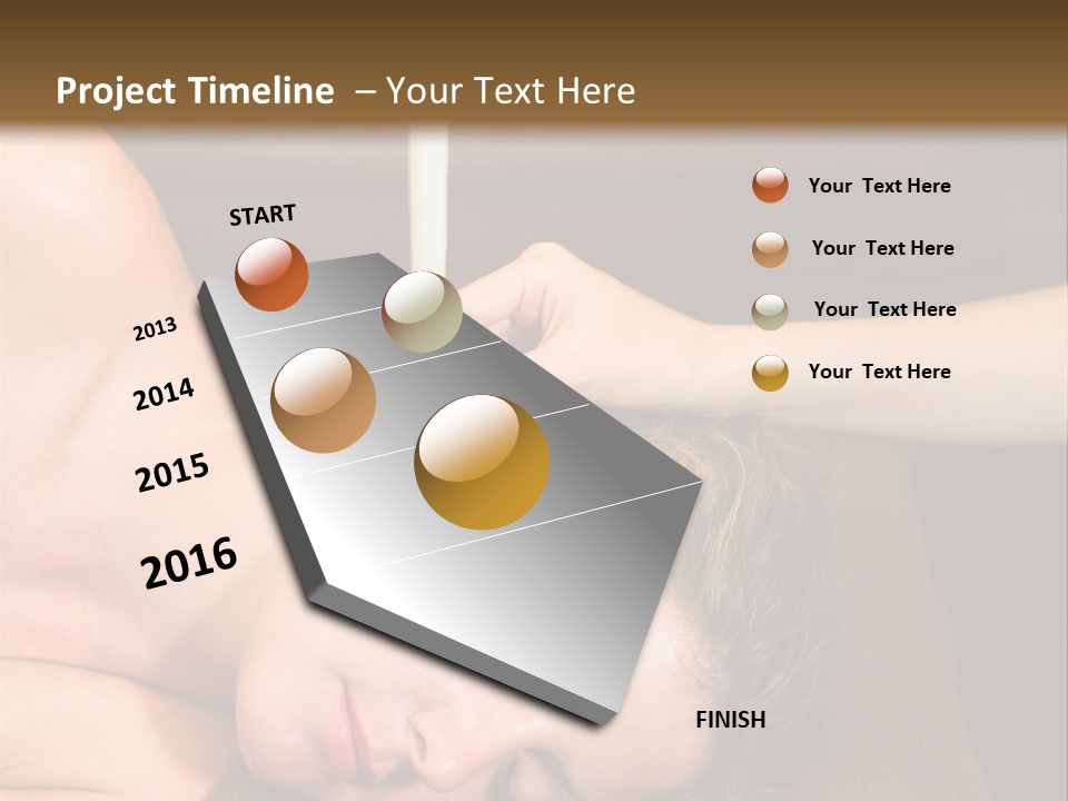Electric White Temperature PowerPoint Template
