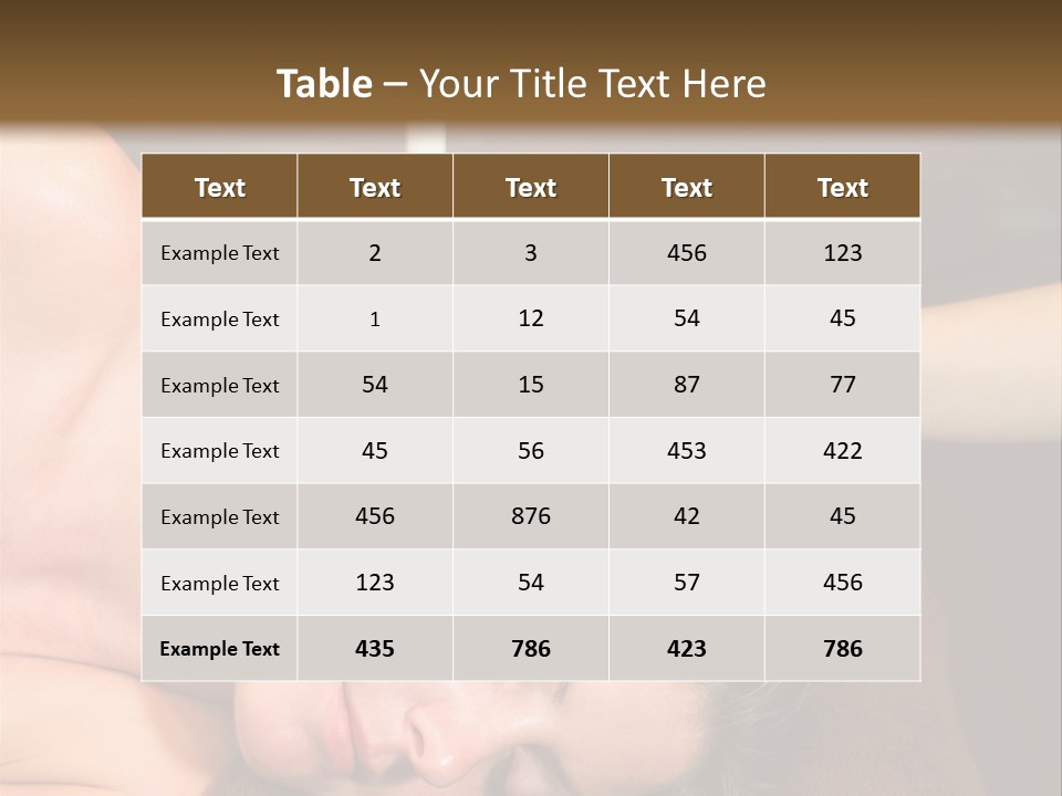 Electric White Temperature PowerPoint Template