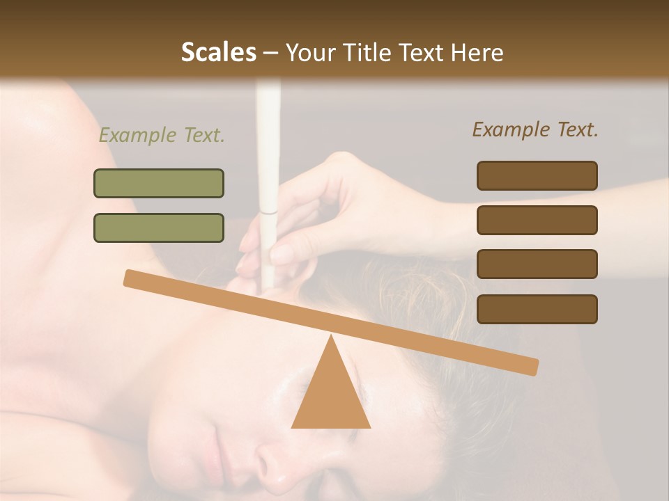 Electric White Temperature PowerPoint Template