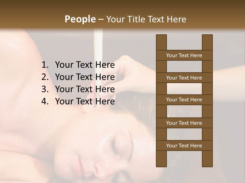 Electric White Temperature PowerPoint Template