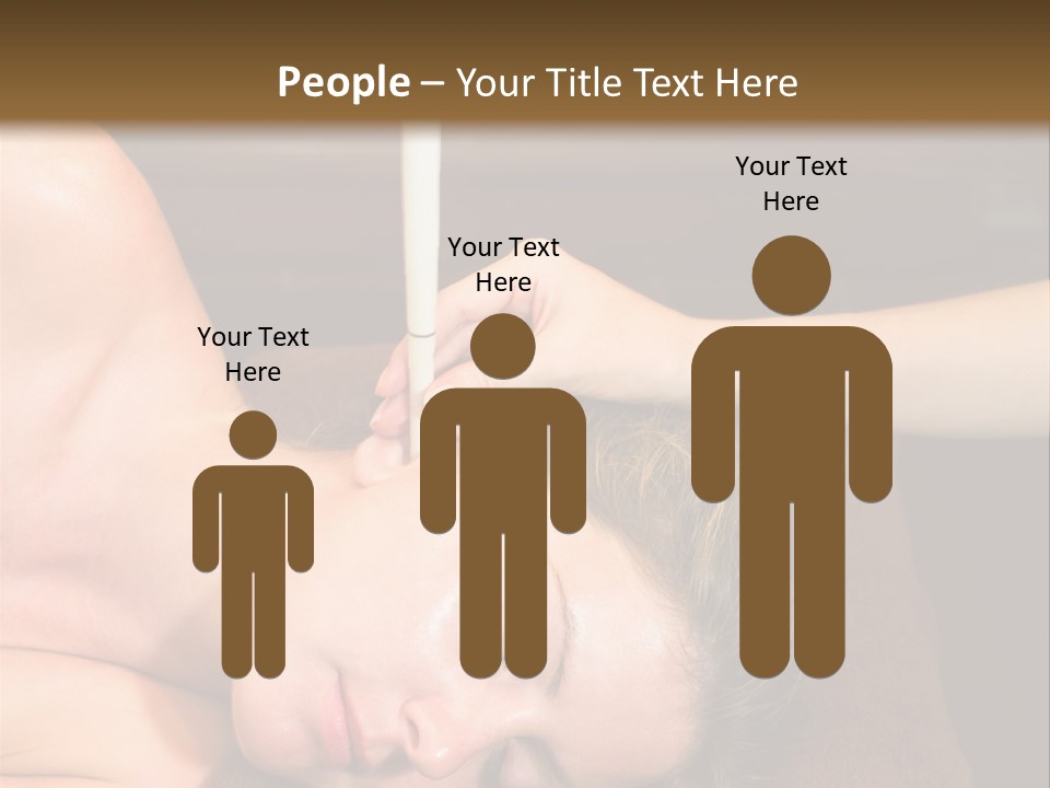 Electric White Temperature PowerPoint Template