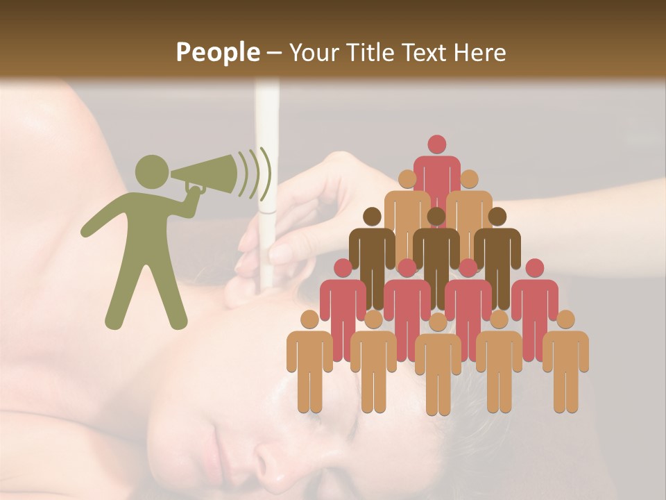 Electric White Temperature PowerPoint Template