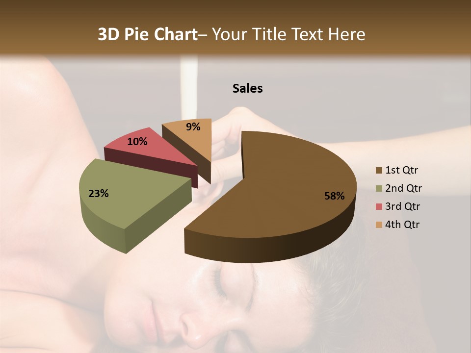 Electric White Temperature PowerPoint Template