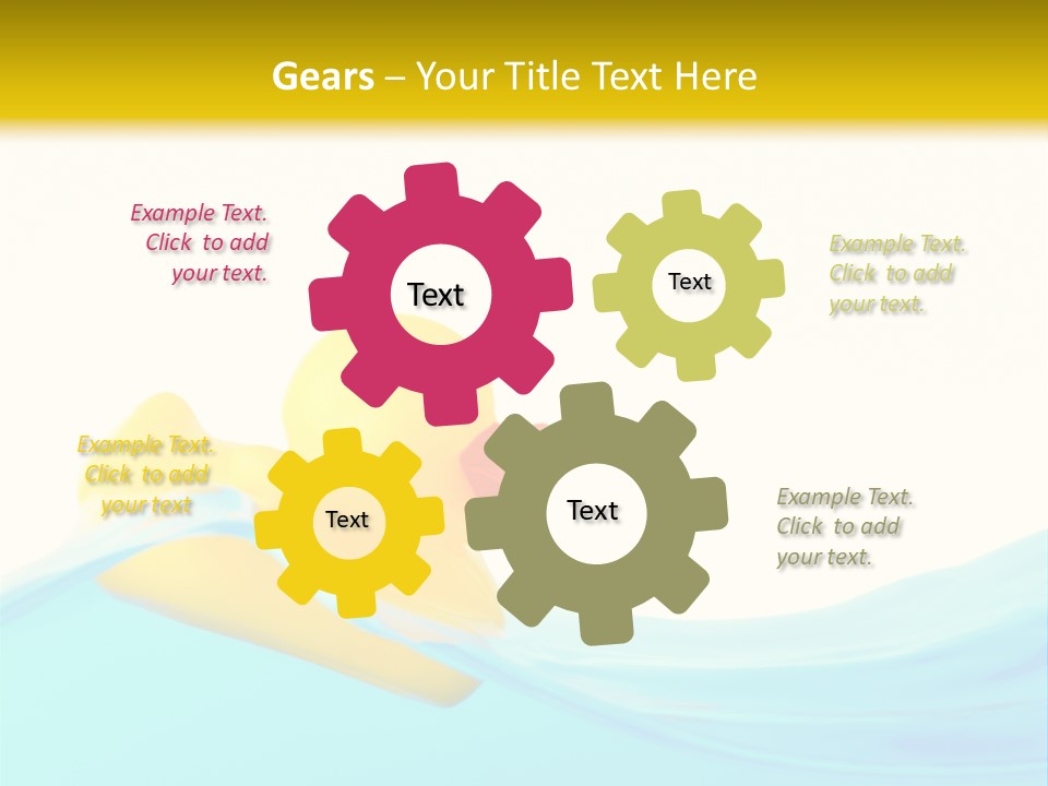 Energy Cooling Technology PowerPoint Template