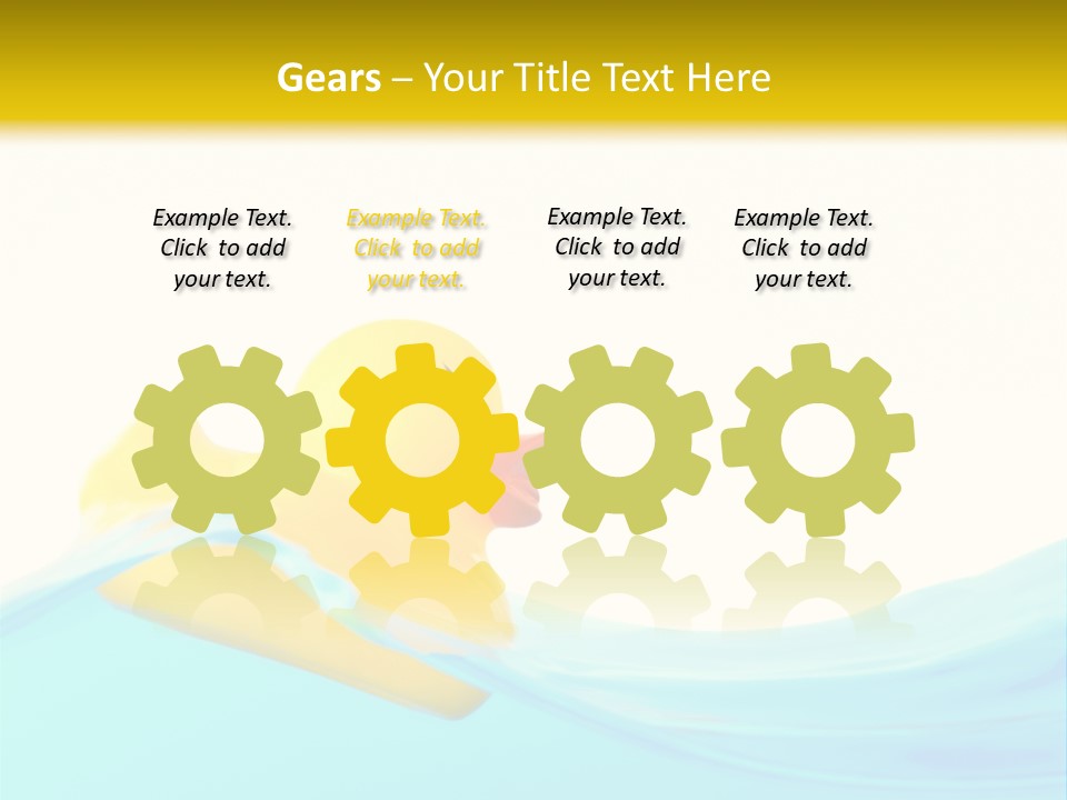 Energy Cooling Technology PowerPoint Template