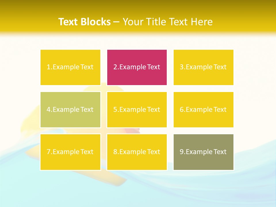 Energy Cooling Technology PowerPoint Template