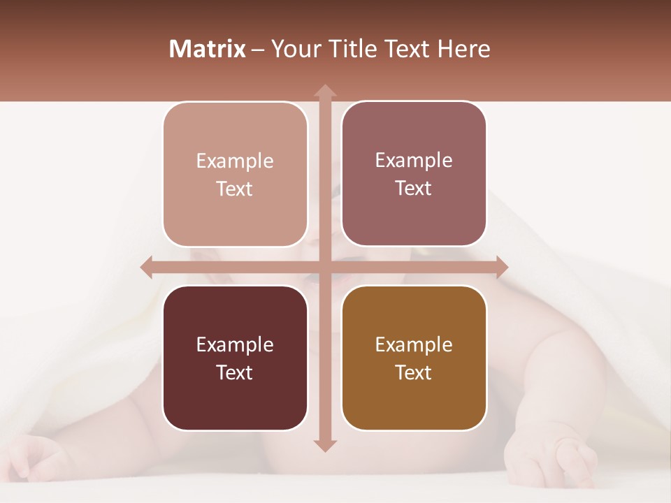 White Industry Supply PowerPoint Template