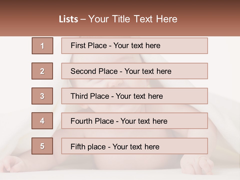 White Industry Supply PowerPoint Template