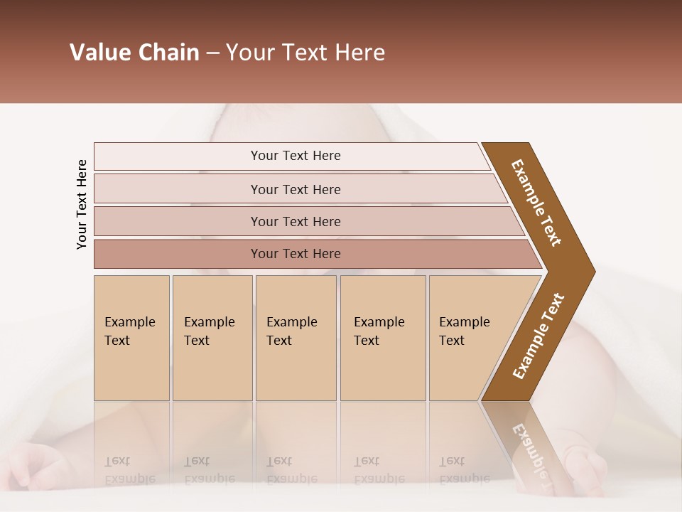 White Industry Supply PowerPoint Template