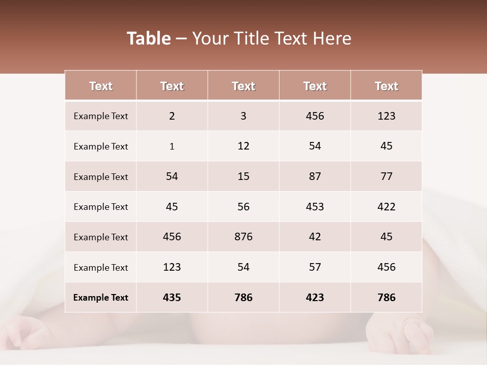 White Industry Supply PowerPoint Template