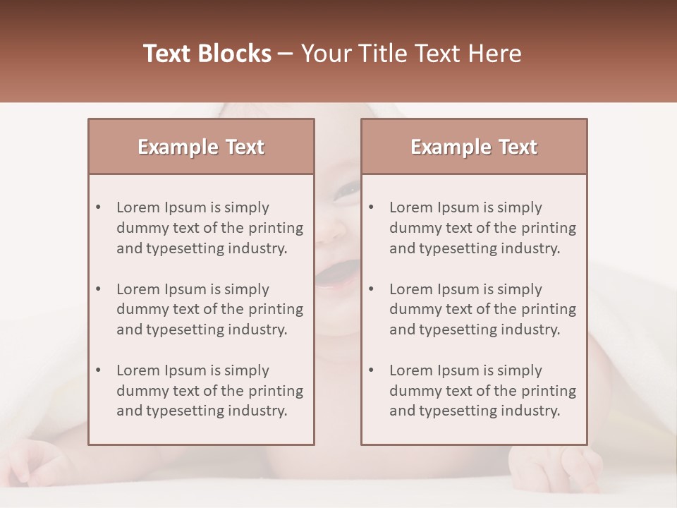 White Industry Supply PowerPoint Template