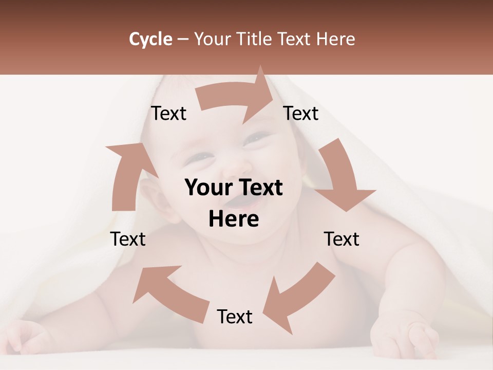 White Industry Supply PowerPoint Template