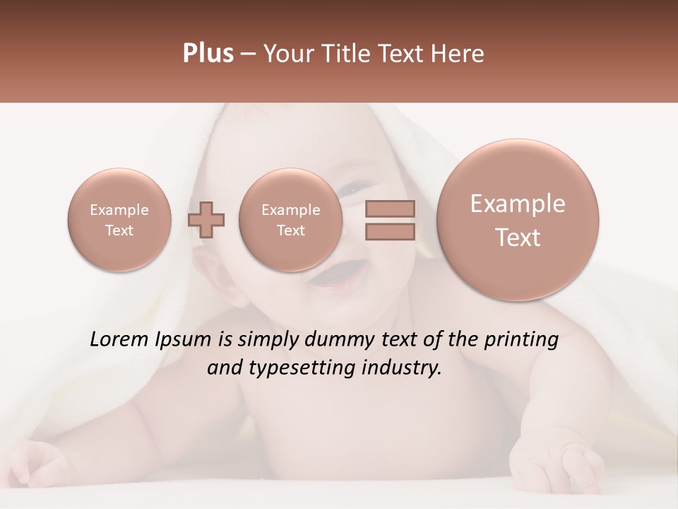 White Industry Supply PowerPoint Template