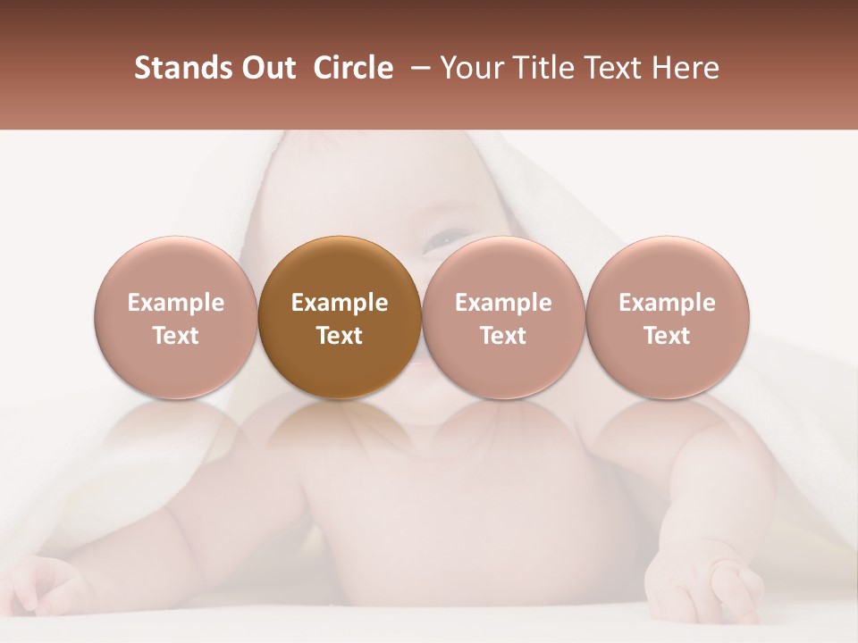 White Industry Supply PowerPoint Template