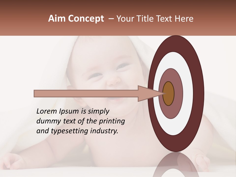 White Industry Supply PowerPoint Template