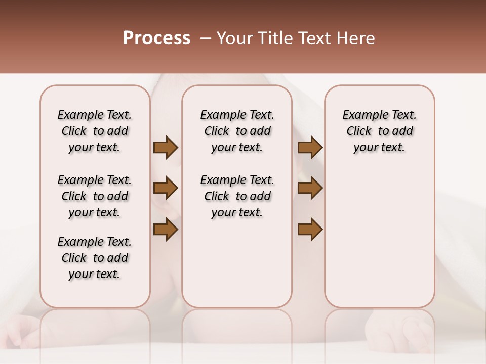 White Industry Supply PowerPoint Template