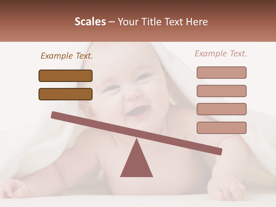 White Industry Supply PowerPoint Template