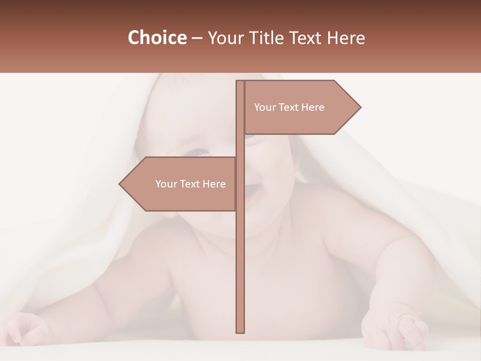 White Industry Supply PowerPoint Template