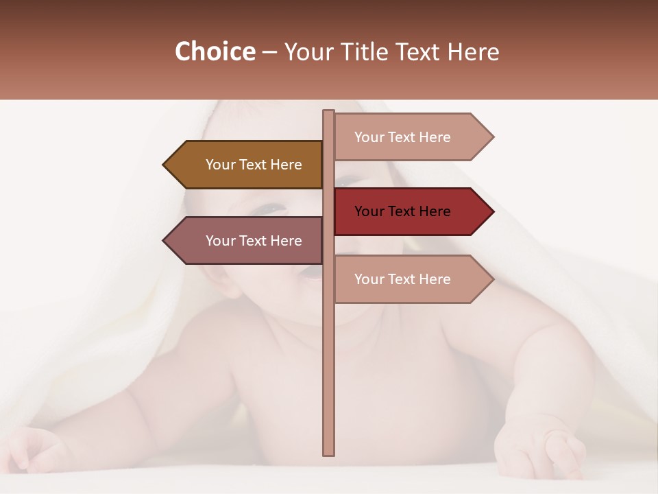 White Industry Supply PowerPoint Template