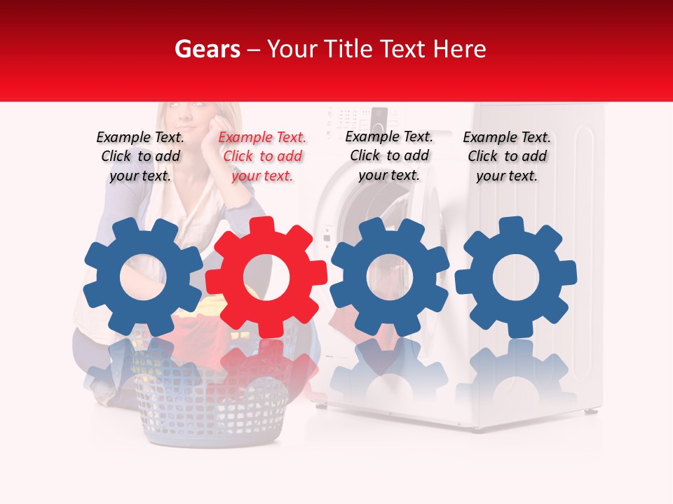 Air Part White PowerPoint Template