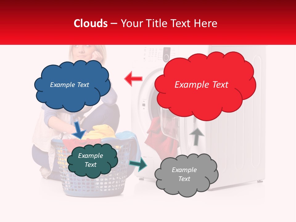 Air Part White PowerPoint Template