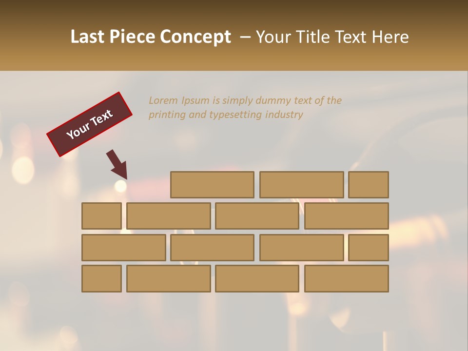 Electricity Heat House PowerPoint Template