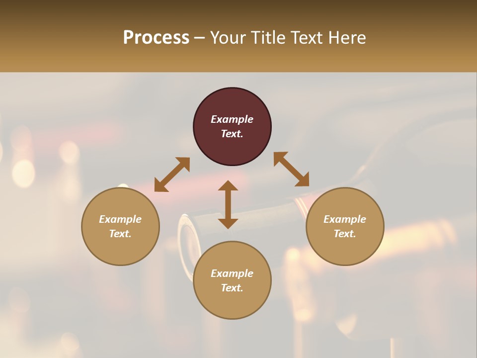 Electricity Heat House PowerPoint Template