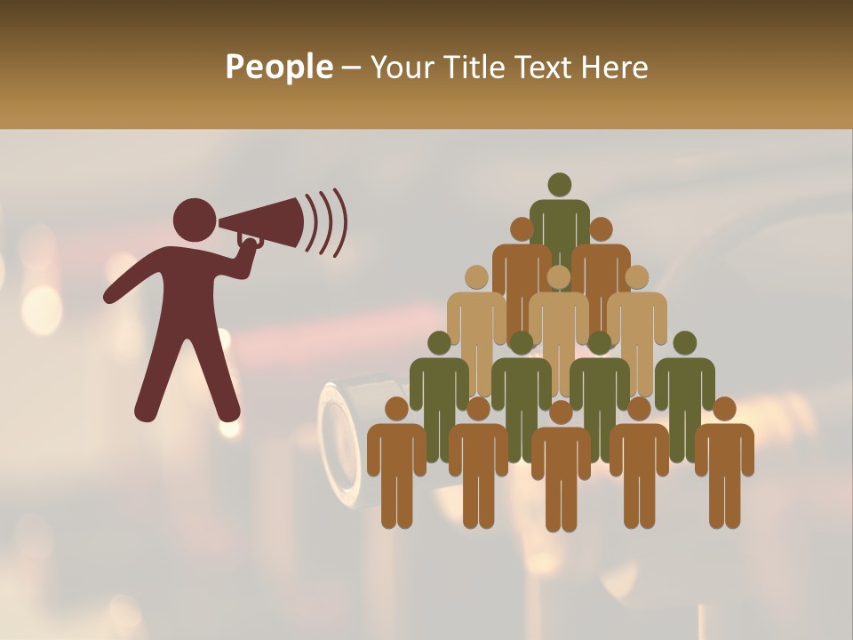 Electricity Heat House PowerPoint Template