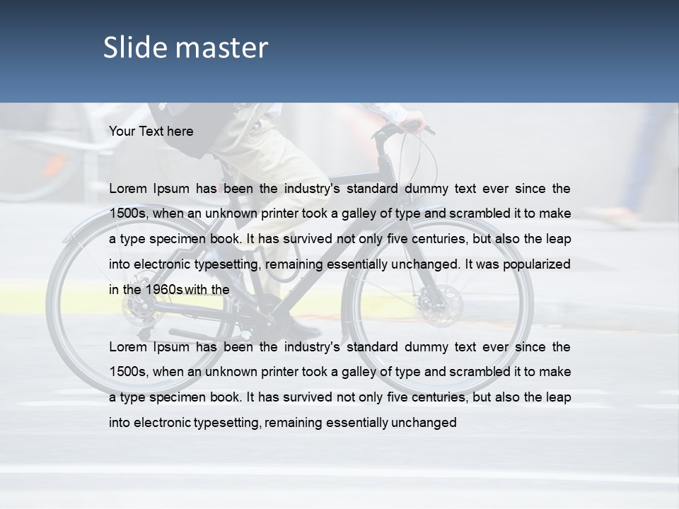 Electricity Supply Equipment PowerPoint Template