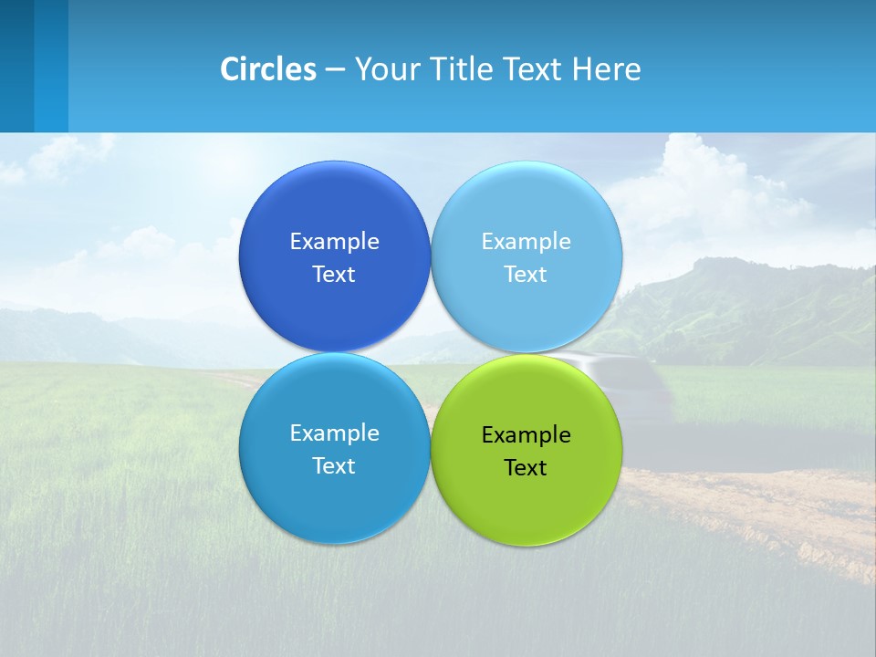 Unit Cool White PowerPoint Template