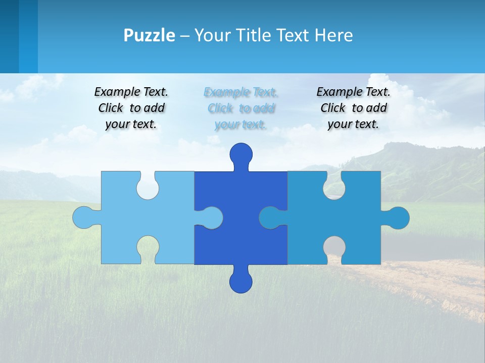 Unit Cool White PowerPoint Template