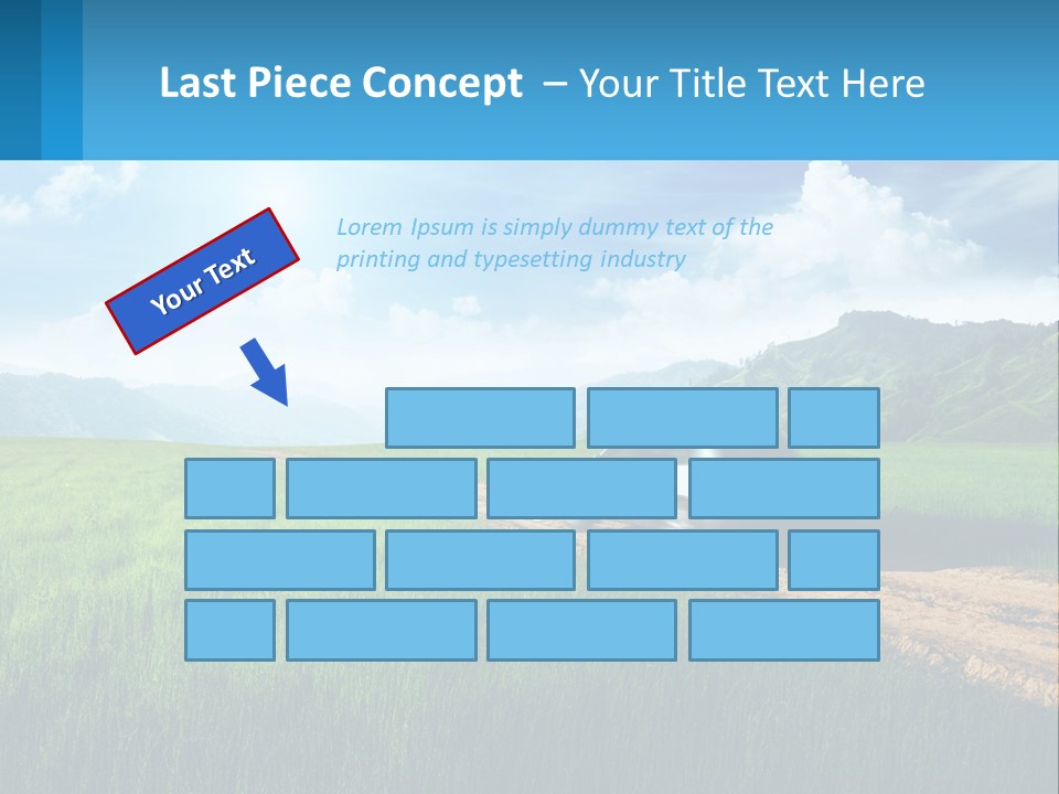 Unit Cool White PowerPoint Template