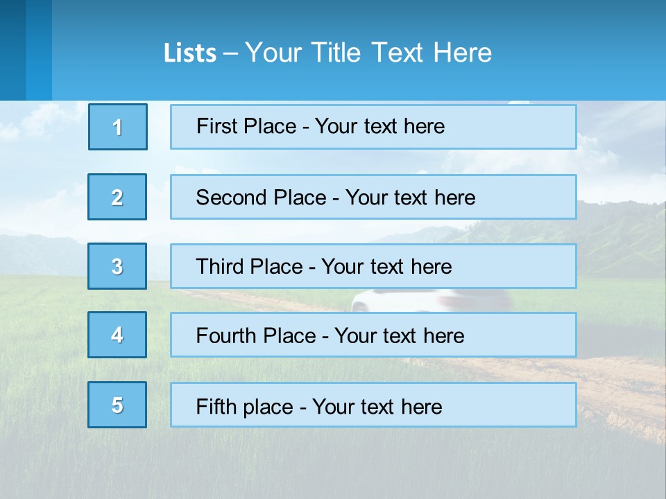 Unit Cool White PowerPoint Template
