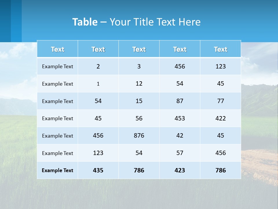 Unit Cool White PowerPoint Template