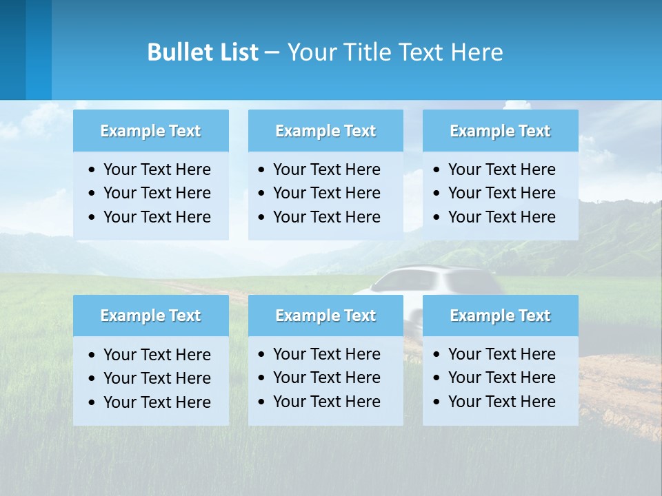 Unit Cool White PowerPoint Template