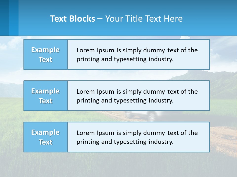 Unit Cool White PowerPoint Template