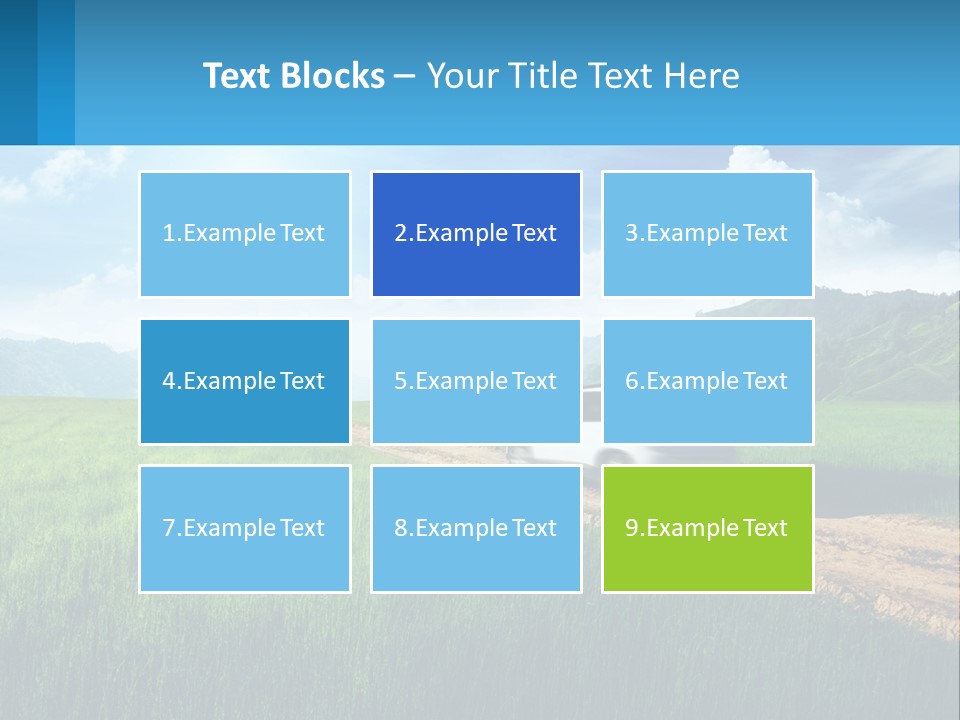 Unit Cool White PowerPoint Template