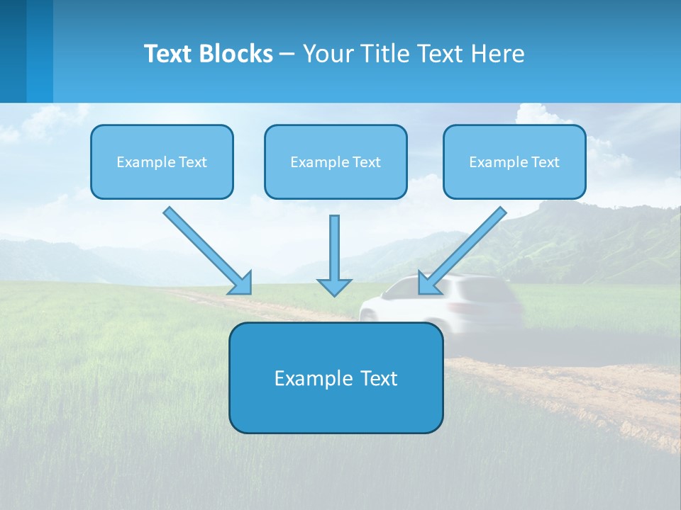Unit Cool White PowerPoint Template