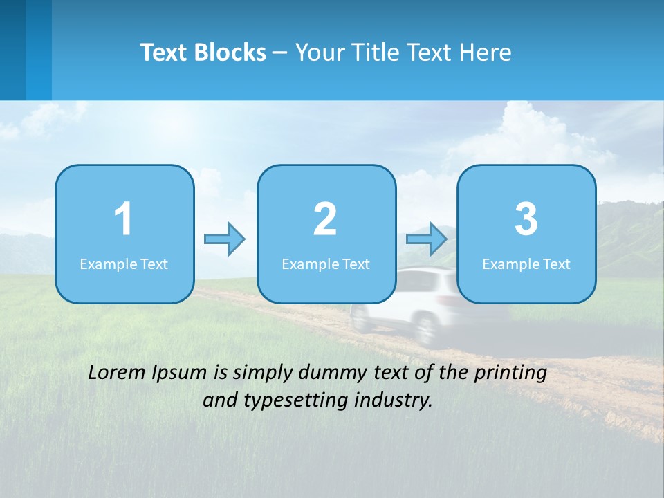 Unit Cool White PowerPoint Template
