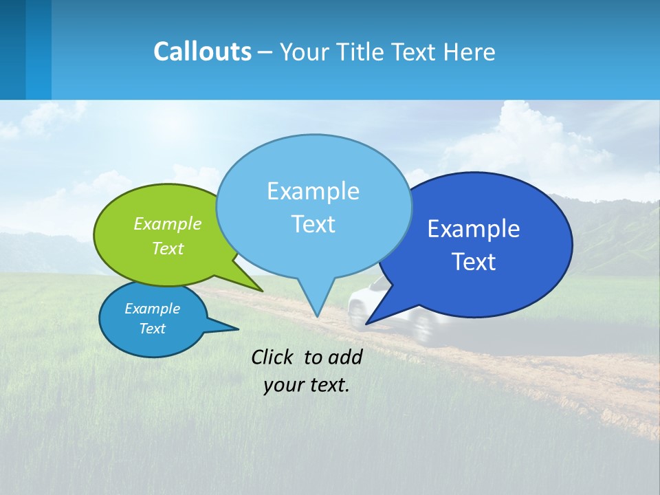 Unit Cool White PowerPoint Template