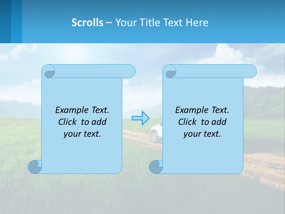 Unit Cool White PowerPoint Template