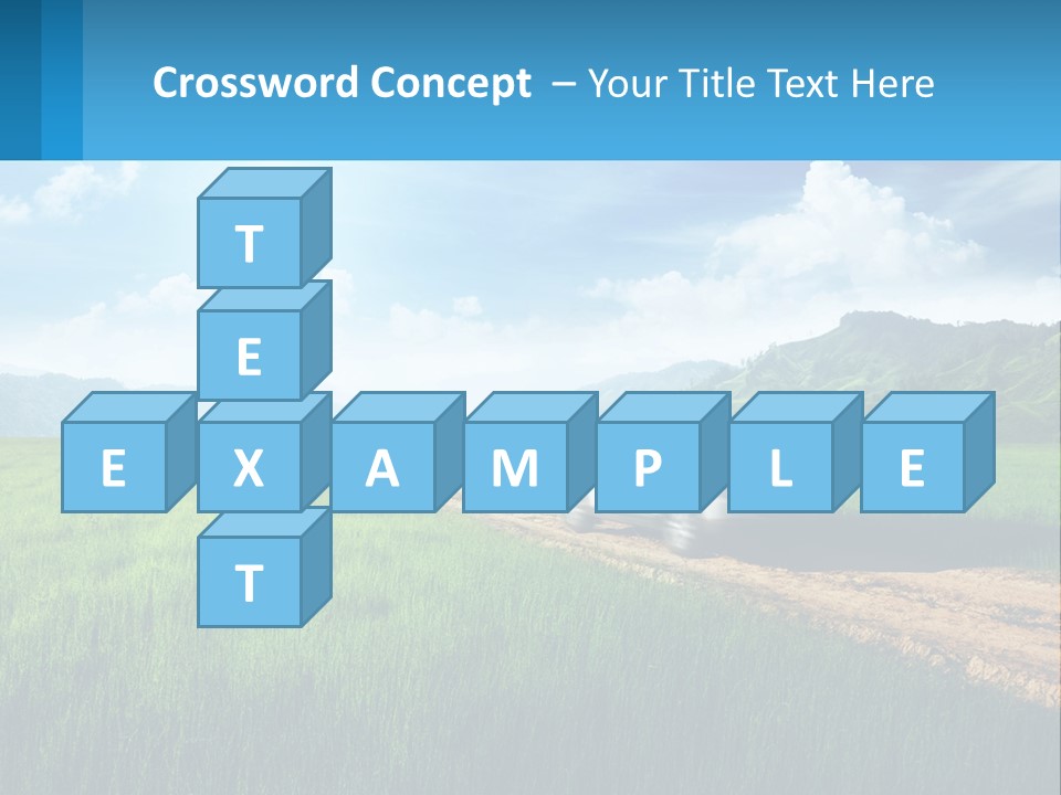 Unit Cool White PowerPoint Template