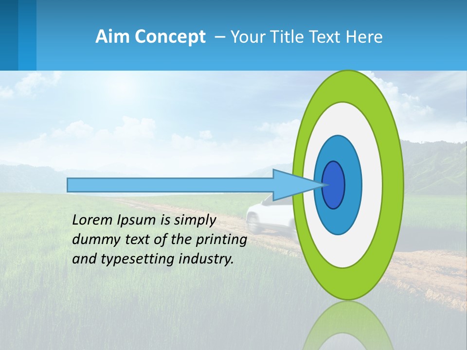 Unit Cool White PowerPoint Template