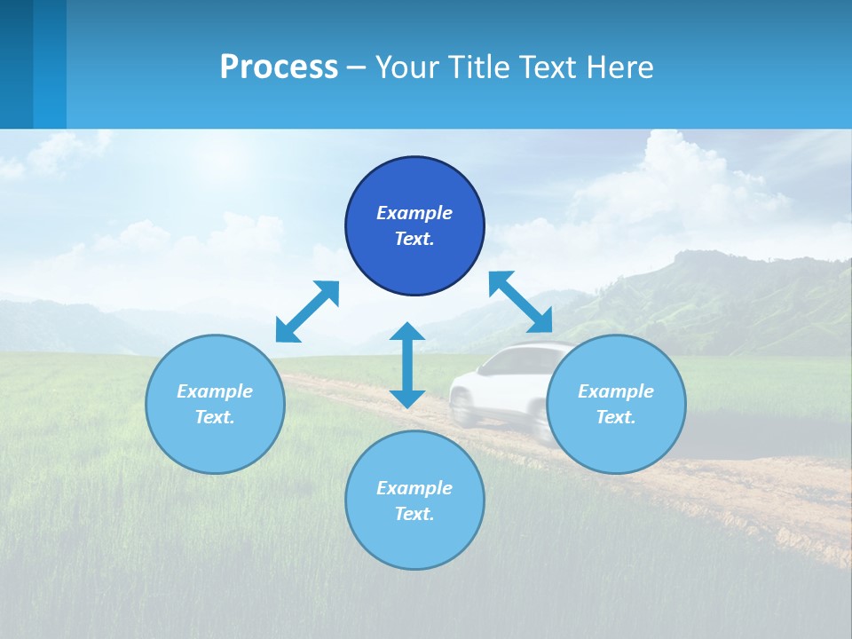 Unit Cool White PowerPoint Template