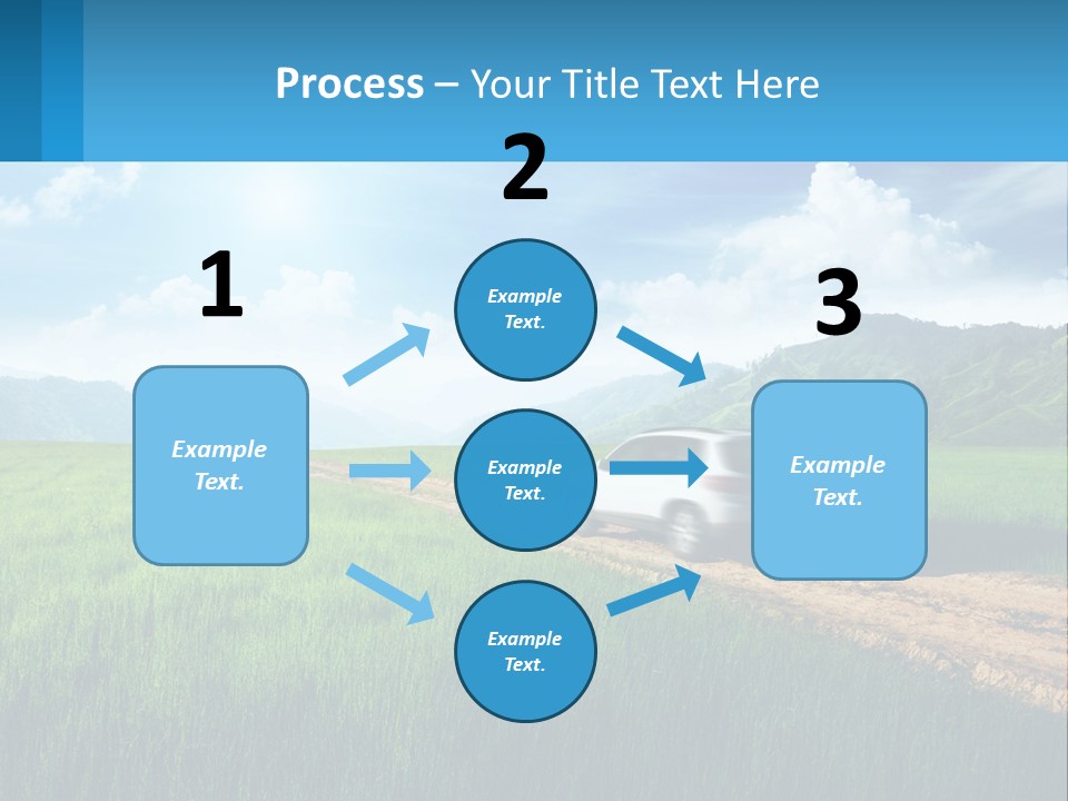 Unit Cool White PowerPoint Template